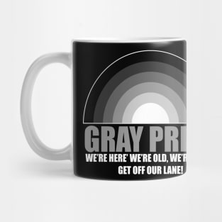 Gray Pride - Funny Old People - No LGBT Mug